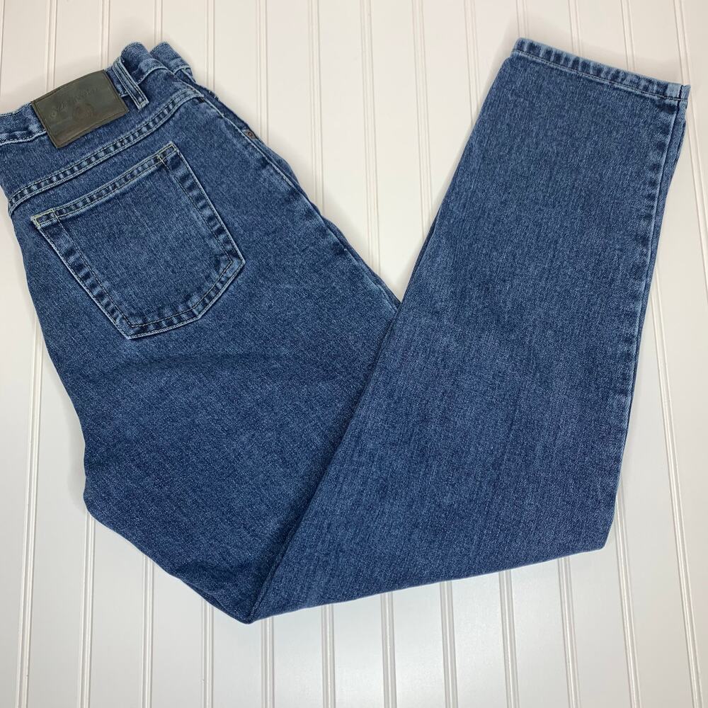 Vintage St Johns Bay Rigid Denim Jeans Sz 12 31" waist